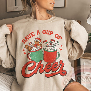 'Cup of Cheer' Christmas Sweatshirt