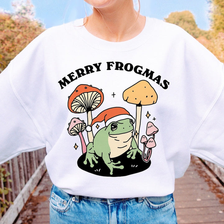 'Merry Frogmas' Christmas Sweatshirt