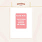 Custom 'Together Until We Croak' Print