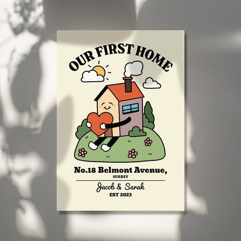 Custom 'Home Sweet Home' Print