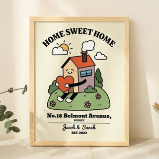 Custom 'Home Sweet Home' Print