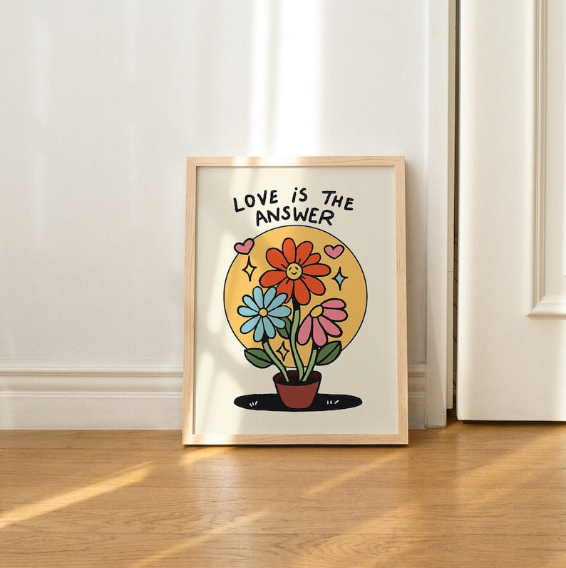 'Love Is The Answer' Print