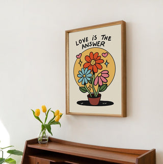 'Love Is The Answer' Print