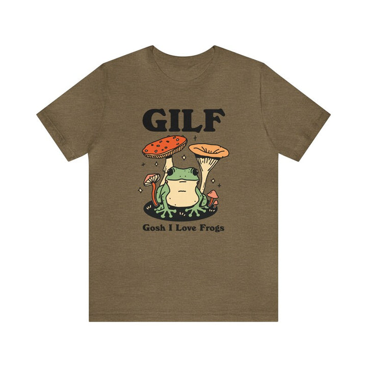 'Gilf Gosh I Love Frogs' Tshirt