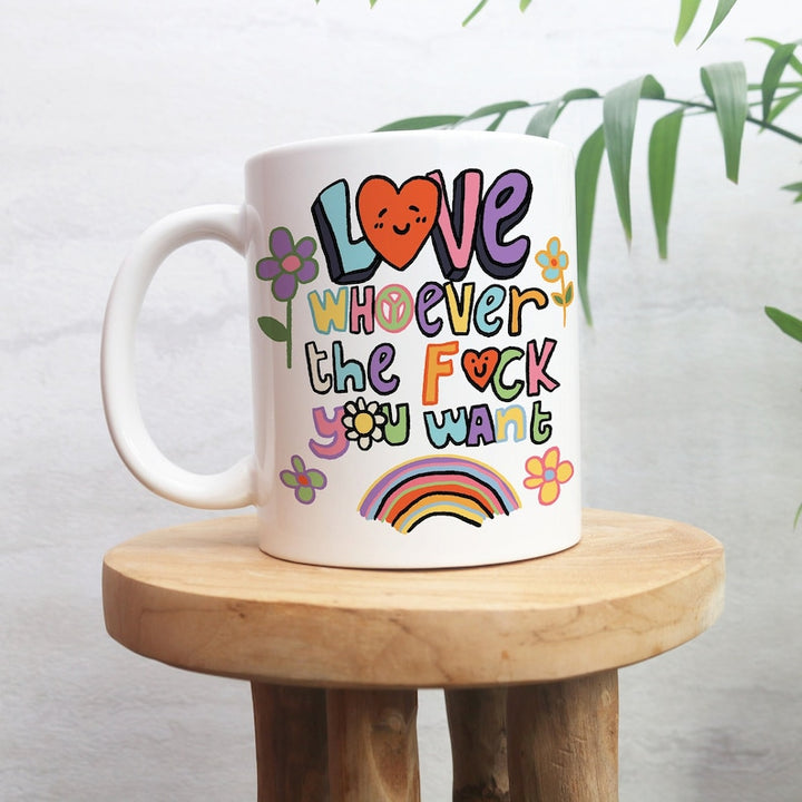 'Love Whoever' Pride Mug