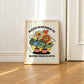 'Remember To Water Your Plants' Heart Print