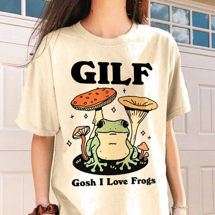 'Gilf Gosh I Love Frogs' Tshirt