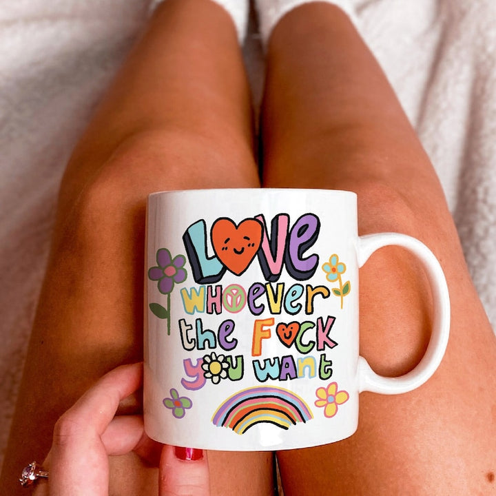 'Love Whoever' Pride Mug