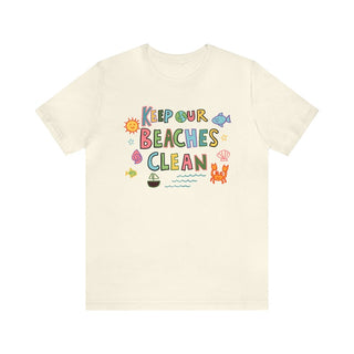 'Keep Our Beaches Clean' T-shirt