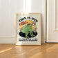 'This is our Happy Place' Frog Print