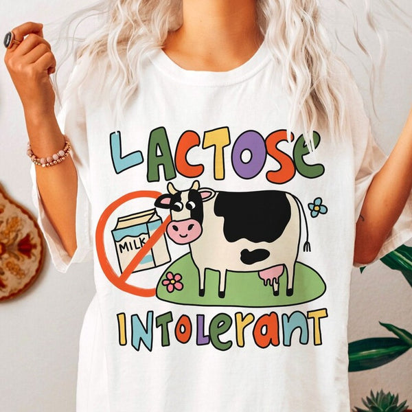 Lactose Intolerant' Tshirt – Kinder Planet Company