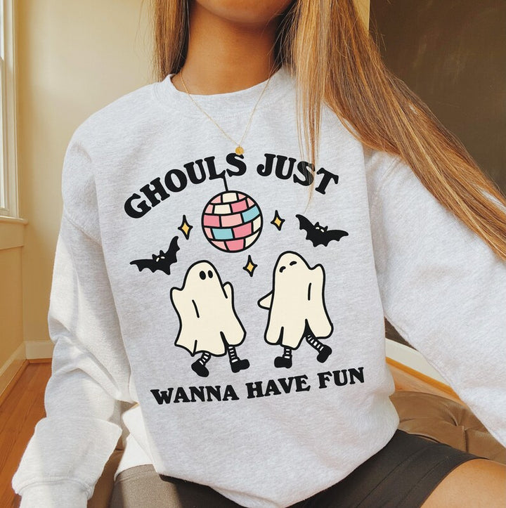 'Ghouls' Disco Sweatshirt