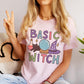 'Basic Witch' Halloween T-shirt