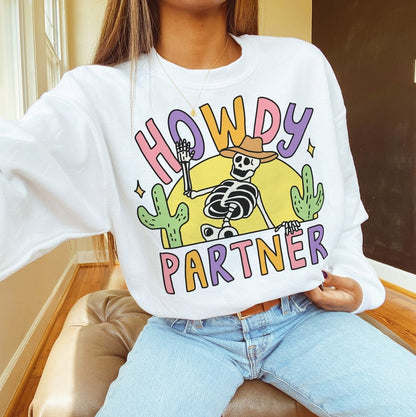 'Howdy Partner' Halloween Sweatshirt