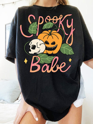 'Spooky Babe' Halloween T-shirt