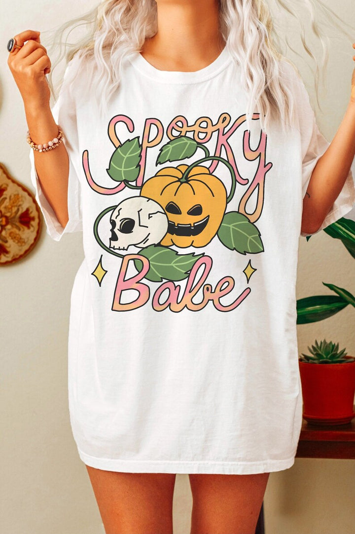 'Spooky Babe' Halloween T-shirt