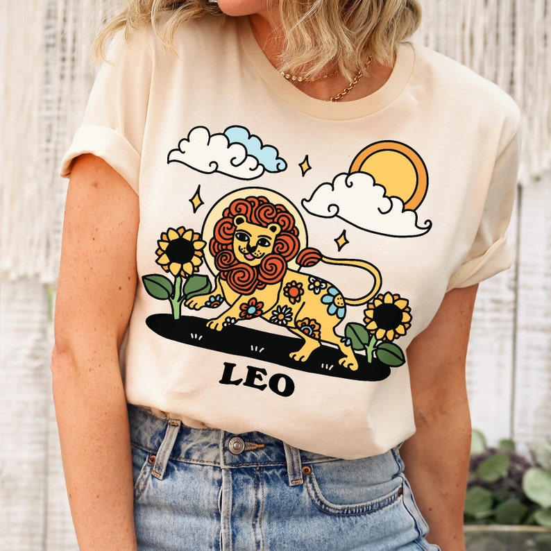 'Leo' Zodiac T-shirt