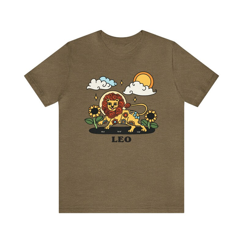 'Leo' Zodiac T-shirt