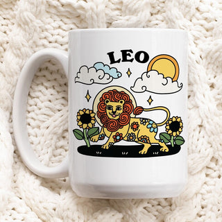 'Leo' Zodiac Mug