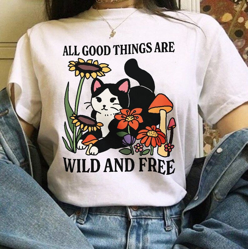 'Wild and Free' T-shirt