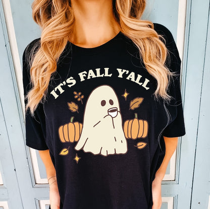 'It's Fall Y'all' Halloween T-shirt
