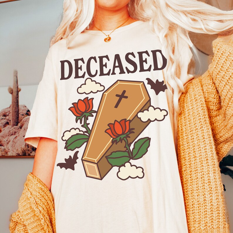 'Deceased' Halloween T-shirt