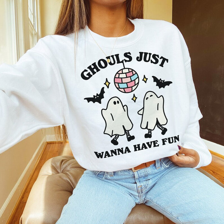 'Ghouls' Disco Sweatshirt