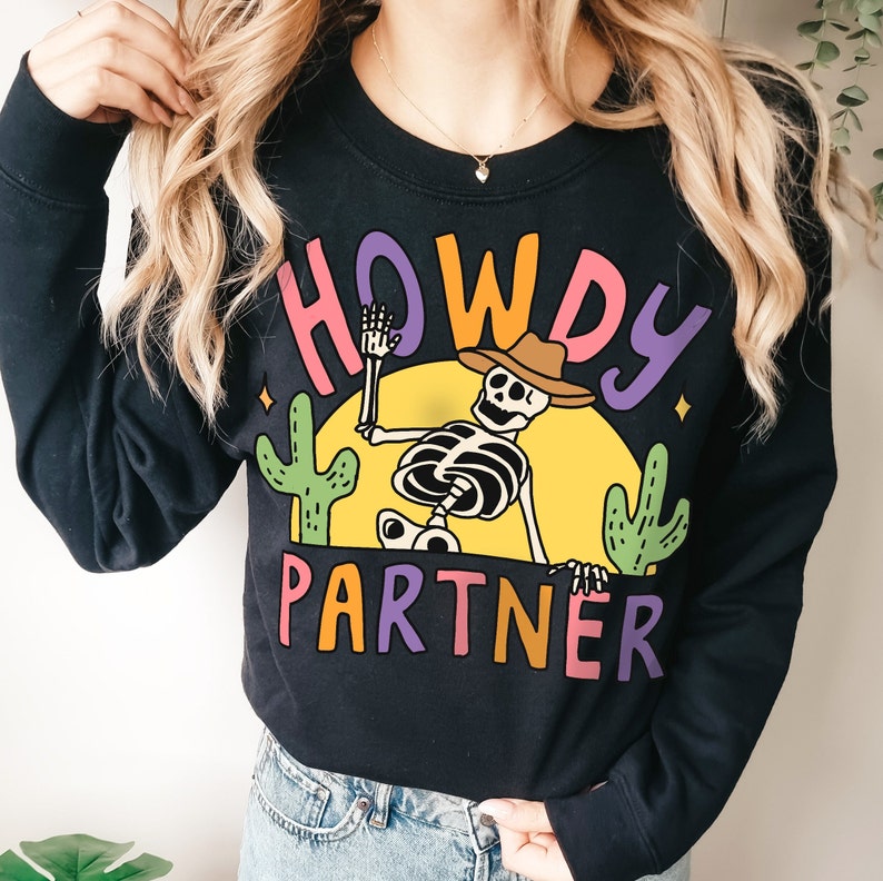 'Howdy Partner' Halloween Sweatshirt