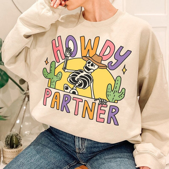 'Howdy Partner' Halloween Sweatshirt