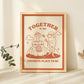 'Together is my favorite place' Frog & Goose Print