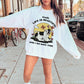 Copy of 'Actually Life is Beautiful and I do have Time' Cow Sweatshirt