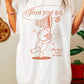'Trust your gut' Cute Bear T-shirt