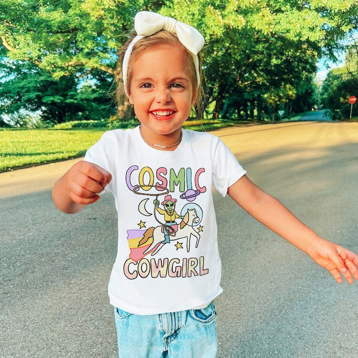 'Cosmic Cowgirl' Kid's T-shirt