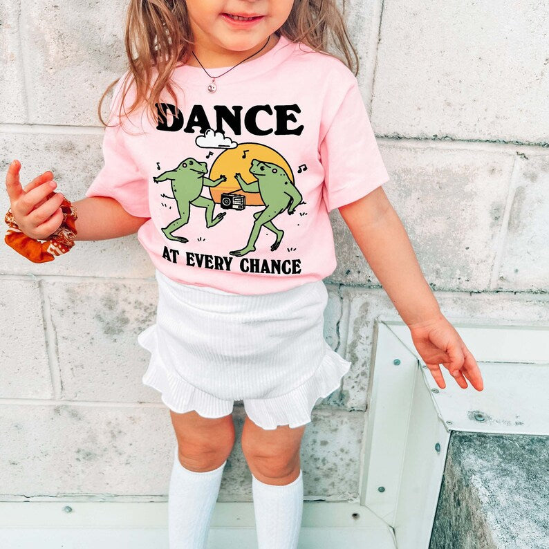 'Dance at Every Chance' Kid's T-shirt
