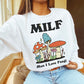 'Man I Love Fungi' MILF Sweatshirt