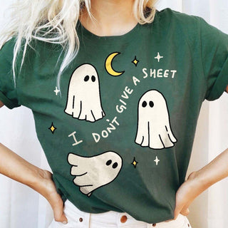 'Don't give a Sheet' Halloween T-shirt