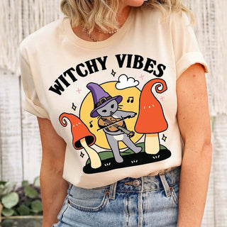 'Witchy Vibes' Halloween T-shirt