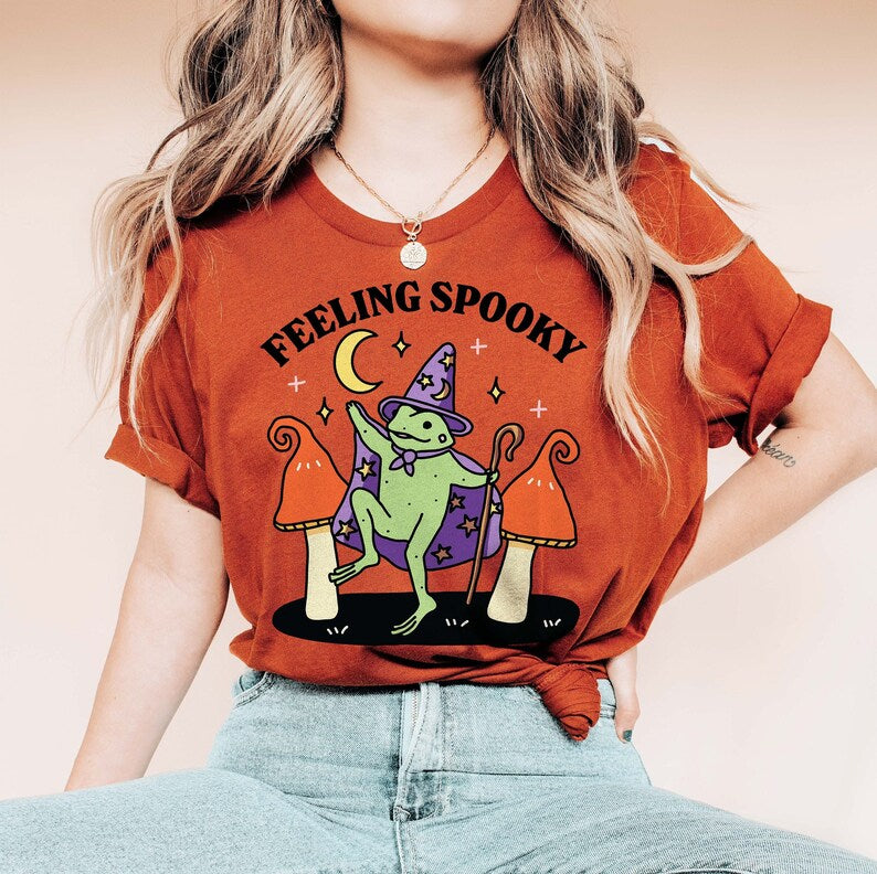'Feeling Spooky' Halloween T-shirt