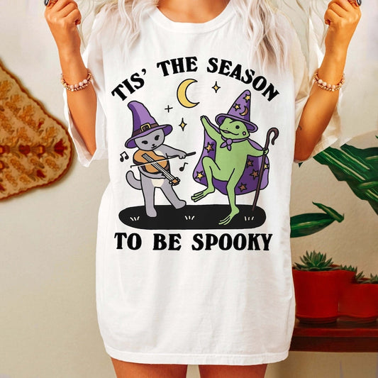 'Tis the season to be Spooky' Halloween T-shirt