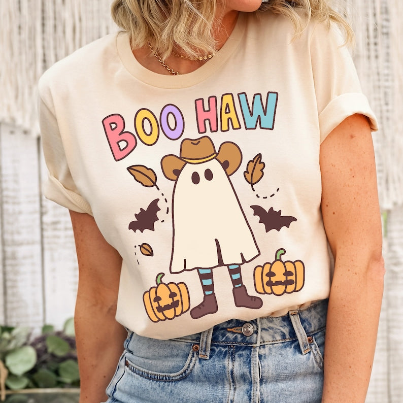 'Boo Haw' Halloween T-shirt