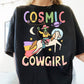 'Cosmic Cowgirl/Bride' Bachelorette T-shirt