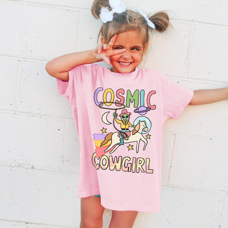 'Cosmic Cowgirl' Kid's T-shirt