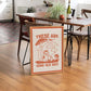 'These are the good old days' Cat Print