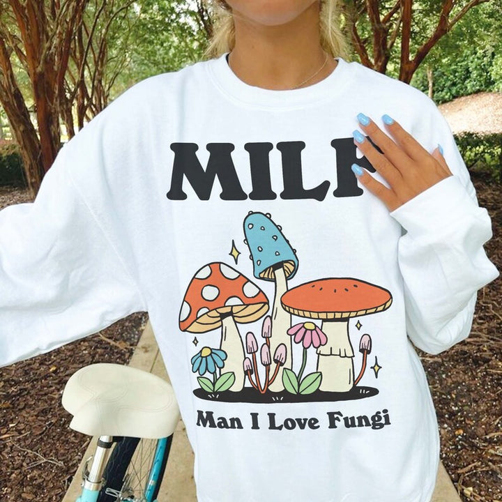 'MILF Man I Love Fungi' Sweatshirt