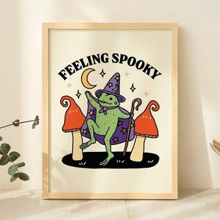 'Feeling spooky' Halloween Print