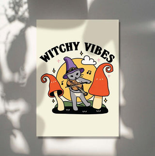 'Witchy Vibes' Halloween Print