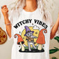 'Witchy Vibes' Halloween T-shirt