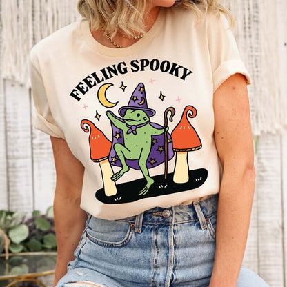 'Feeling Spooky' Halloween T-shirt