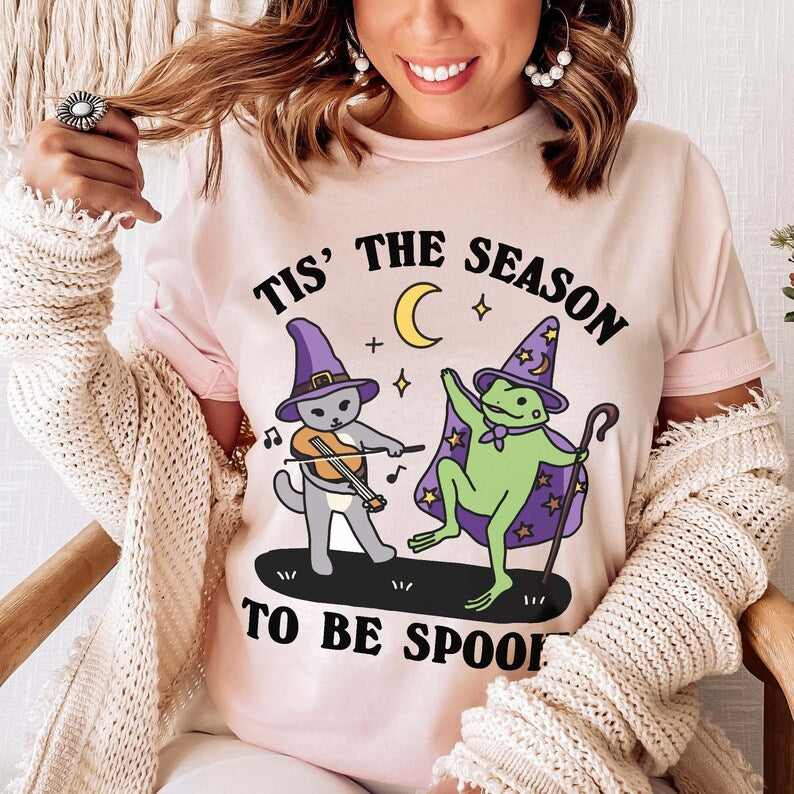 'Tis the season to be Spooky' Halloween T-shirt