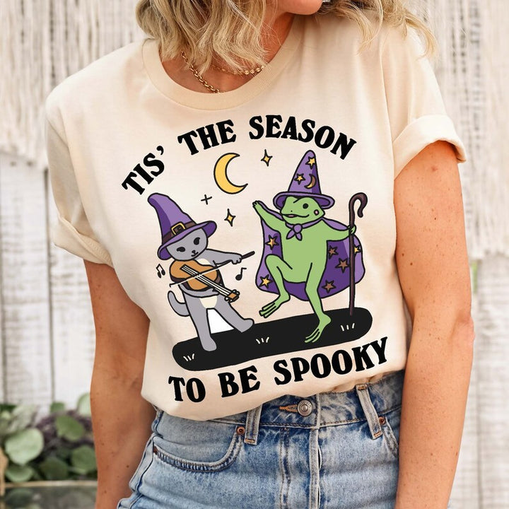 'Tis the season to be Spooky' Halloween T-shirt